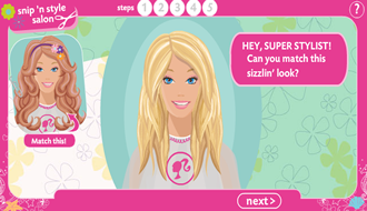 Barbie Snip N Style Salon
