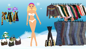 Barbie Winter Dress Up