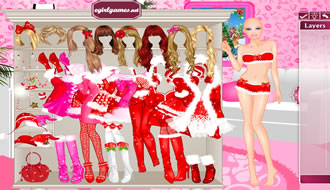 Barbie Christmas Dress Up