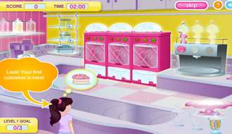 Barbie Cookie Shop