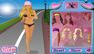 Barbie goes Jogging