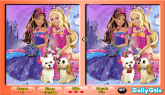 6 Diff Fun Princess Barbie