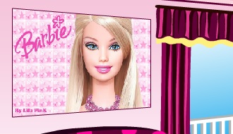 Barbie kamer decoratie