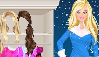 Barbie winter outfit