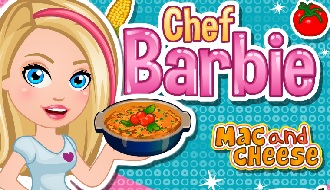 Chef barbie mac and cheese